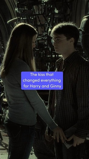 Harry and Ginny's kiss #HarryPotter #Podcast