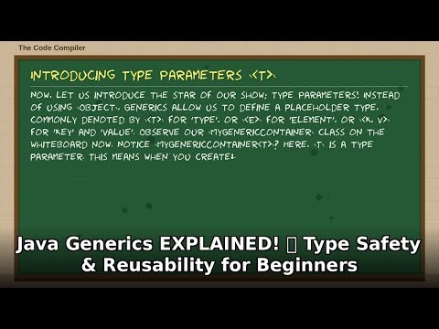 Java Generics EXPLAINED! 🚀 Type Safety & Reusability for Beginners | Java Tutorial