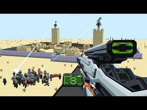 Futuristic Weapons Raid Defense [Minecraft Warfare]