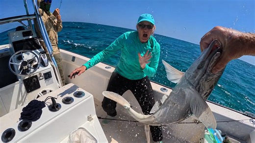 Alien came out of the ocean... caught on camera