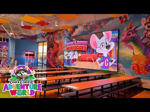 Inside the NEW Chuck E. Cheese Adventure World! (Chandler, AZ Store Tour)