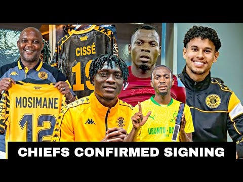 KAIZER CHIEFS ALL CONFIRMED SIGNINGS & RUMORS: Rhuan Gabriel & Cissé Finally Here!