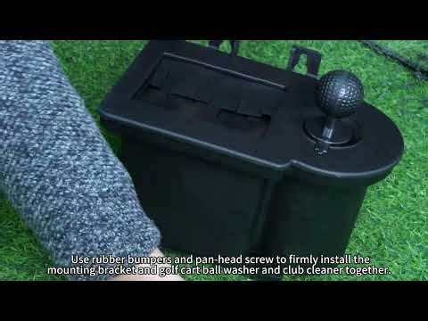Club Car Precedent Golf Ball & Club Washer Installation Guide