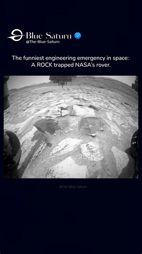 NASA’s most advanced Mars rover was literally held hostage by a ROCK.