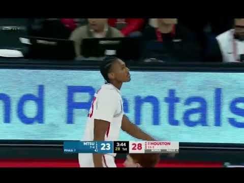 Mercy Miller was the spark plug to help the University of Houston get the win over Middle Tennessee