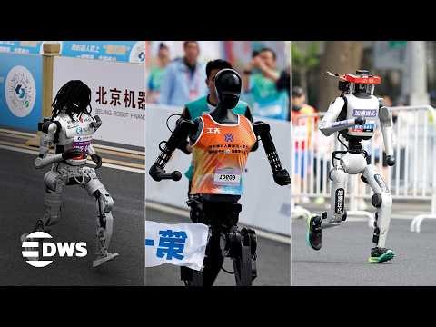 300+ Robots Join China Half Marathon: Humanoid Robots Race Humans in China Half Marathon | AI1Z