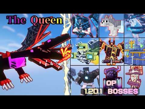 The Queen vs OP 1.20.1 Bosses