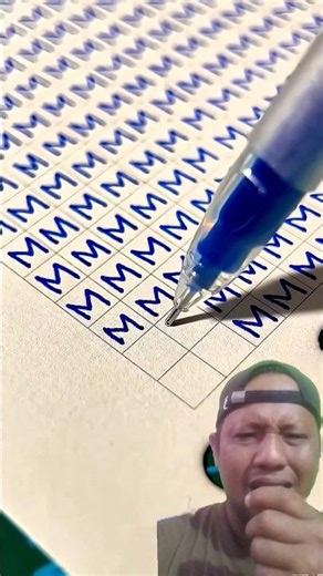 write lots of letter M ‼️