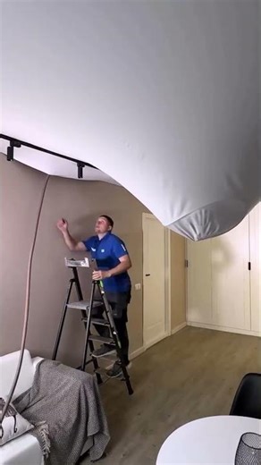 Ceiling suddenly fell down #shortsvideo