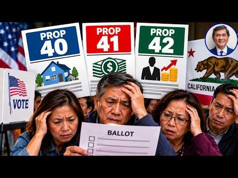 Propostion 40, 41, và 42 của California Chọn Làm Sao Đây?