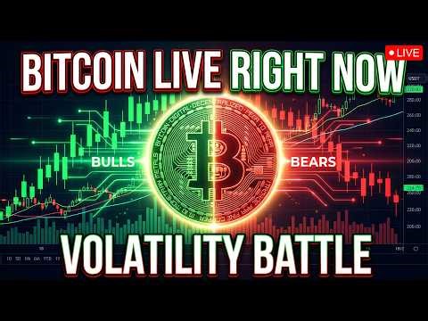 Bitcoin Live Trading Today: BTC Chart Watch & Market Moves #Bitcoin #BTC