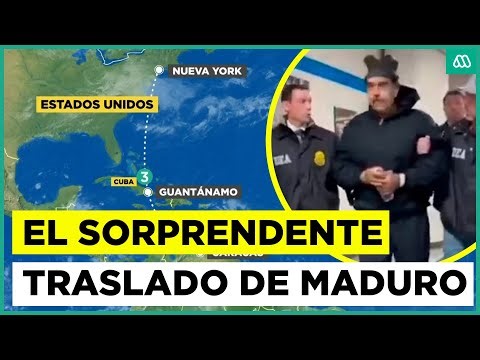 El cinematográfico traslado de Maduro a un centro de detención en Brooklyn