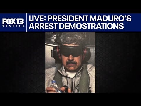 LIVE: Celebrations and Protests after President Maduro's Capture