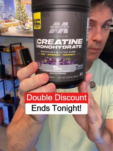 MUSCLETECH Platinum Creatine Monohydrate - Workout Supplement #tiktikshopholidayhaul #tiktokshopcreatorpicks #stockingstuffer #holidayhaul #christmasgift #holidaygifts #NewYearNewYou #tiktokshopjumpstartsale Creatine, Flash Sale, Women 30 , Women 35 , Women 40 , trending Products, Free Shipping, discount. *Final Price / Shipping may differ based on your TikTok account, available coupons, and current promotions. Always refer to product listing for up-to-date offers. Results may vary.