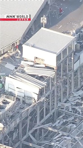 Blast at shopping mall in Kumamoto after quakeーNHK WORLD-JAPAN NEWS #shorts