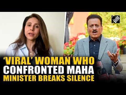 First time on Camera! Woman who confronted Maharashtra Minister over traffic jam tells her story