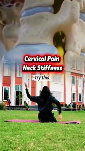 ✅Neck Stiffness & Cervical Discomfort?🧘‍♀️Try These 4 Gentle Yoga Movements💯