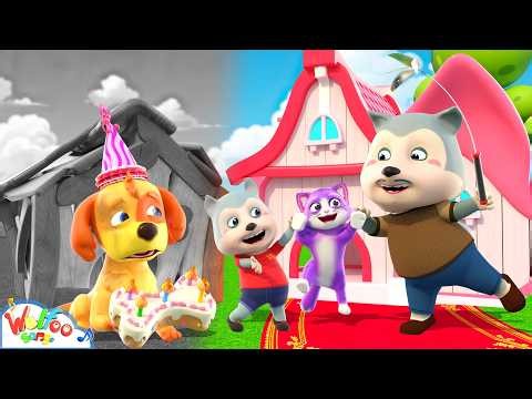 Puppy Alone on Its Birthday 🐶🎂 Puppy Song | Kids Songs & Nursery Rhymes | Happy Song