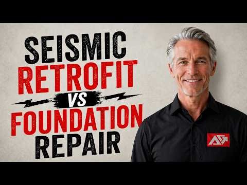 Seismic Retrofit vs Foundation Repair: Which Does Your Home Need? – Earthquake & House Basics #2
