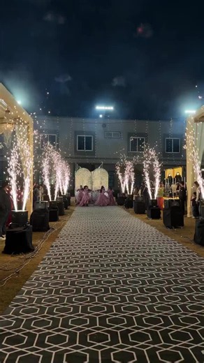 An Entrance That Left Everyone in Awe ✨ | Reception entry ideas, Wedding entry ideas with fire, Wedding entry ideas indian night couple