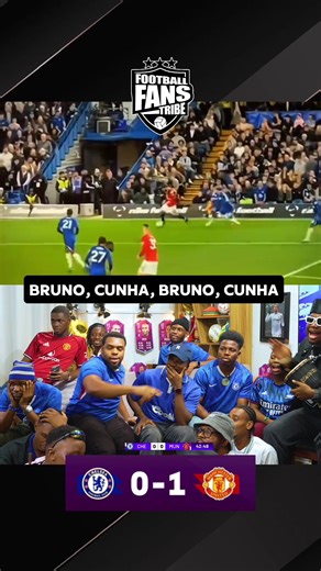 Area Scatter as Matheus Cunha scores Manchester United's goal 🆚 Chelsea. Everywhere Burst! 🤩 Chelsea 0-1 Manchester United highlights #chelsea #manchesterunited #premierleague #CHEMUN