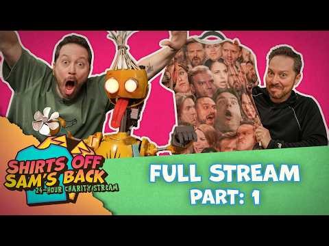 Shirts Off Sam’s Back Charity Stream: All Night Fight Against Cancer! sponsored by eBay Live Part 1