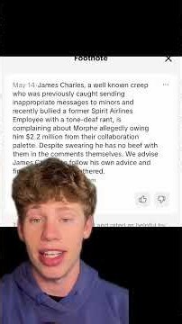 Just Called Out James Charles 😳#InternetDrama #CelebrityNews #YouTubeShorts #Shorts