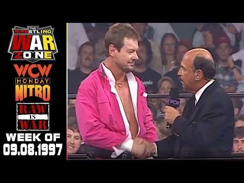 WWF Raw vs WCW Nitro (9/8/97) Review | Austin Chaos & nWo Control | Wrestling War Zone
