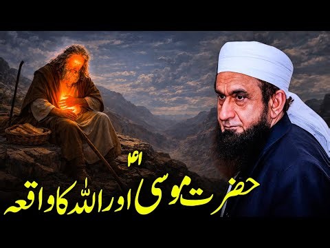 Why Musa (AS) Is Called Kalimullah | A Beautiful Islamic Lesson Maulana Tariq Jameel Lecture