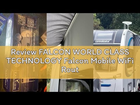 Review FALCON WORLD CLASS TECHNOLOGY Falcon Mobile WiFi Router 4G Combo Deluxe LTE Antenna with 150M