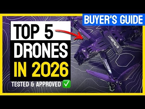 Tested. TOP 5 Best Drones for 2026 - BUYER'S GUIDE 🏆