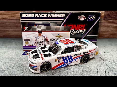 REVIEW: Connor Zilisch 2025 Indy Win 1/24 Xfinity Series NASCAR Die-cast