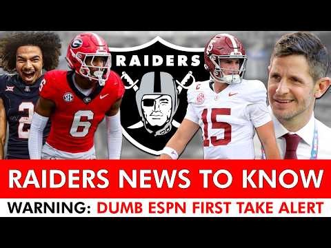 Raiders News You Should Know + Dan Orlovsky Talks Fernando Mendoza & Ty Simpson On ESPN First Take
