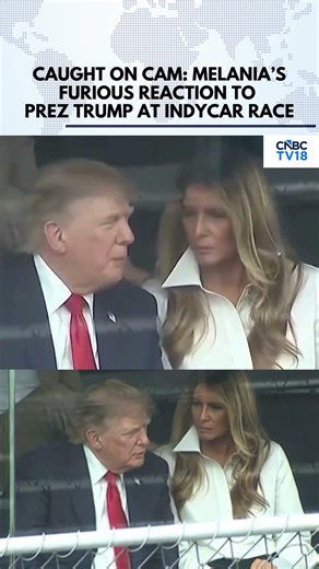 Donald Trump & Melania Caught In Intense Conversation At America 250 Grand Prix | N18G