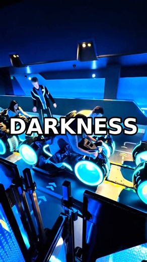 The Tron Ride Just Broke Down Mid Air | #short #youtubeshort #fyp