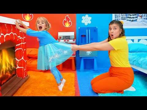 Alice and Aunt – Hot vs Cold Challenge and Other Fun Stories for Kids