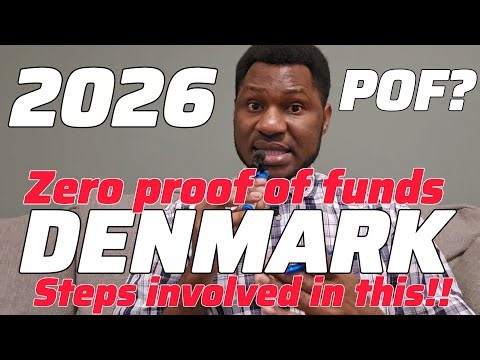 DENMARK 🇩🇰 HAS ZERO PROOF OF FUNDS. APPLY FOR 2026