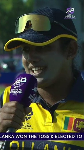 Chamari Athapaththu wins the toss for Sri Lanka and elects to field 🪙
