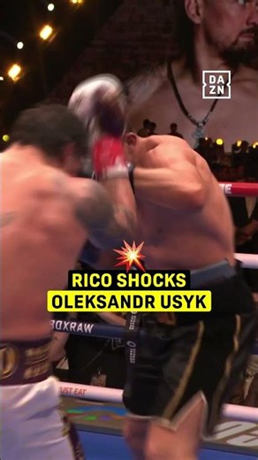 Rico Verhoeven made quite the impression against Oleksandr Usyk 👏