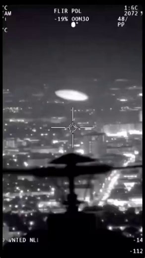 From the new UFO files: the object shows interest in the military helicopter.