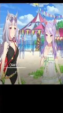 Golshi is Bored of McQueen's Attitude #umamusume #kawaii #funny #cute #anime #gacha #game