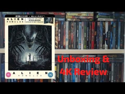 Alien Romulus SIGNED Steelbook Unboxing & 4K Review @VicePress