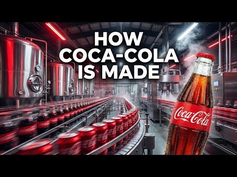 "How Coca-Cola Is Made Inside the Factory 🏭🥤 | Full Production Process Revealed!"