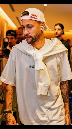 ⚽ Neymar Jr.—Style, confidence, and football passion in every step.🤍#NeymarJr#Neymar#Football#Soccer