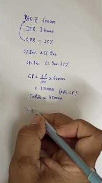 Inventory turnover Ratio | Turnover Ratios | Accounting Ratios ‎@sethsaccountancytricks