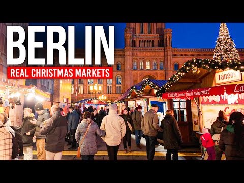 BERLIN, Germany 🇩🇪 Christmas Streets Nightlife | 4K Walking Tour