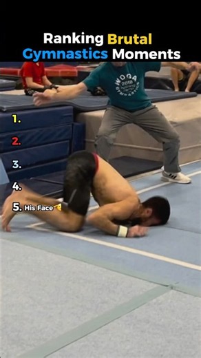 Ranking The Most Brutal Gymnastics Fails Ever 💪