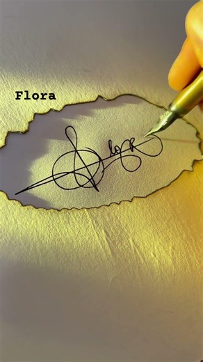 How to sign the letter F?❤️