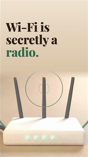 Wi-Fi Is Secretly a Radio (And Your Microwave Knows)