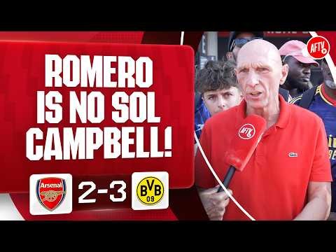 Romero Is No Sol Campbell! (Lee Judges) | Arsenal 2-3 Dortmund
